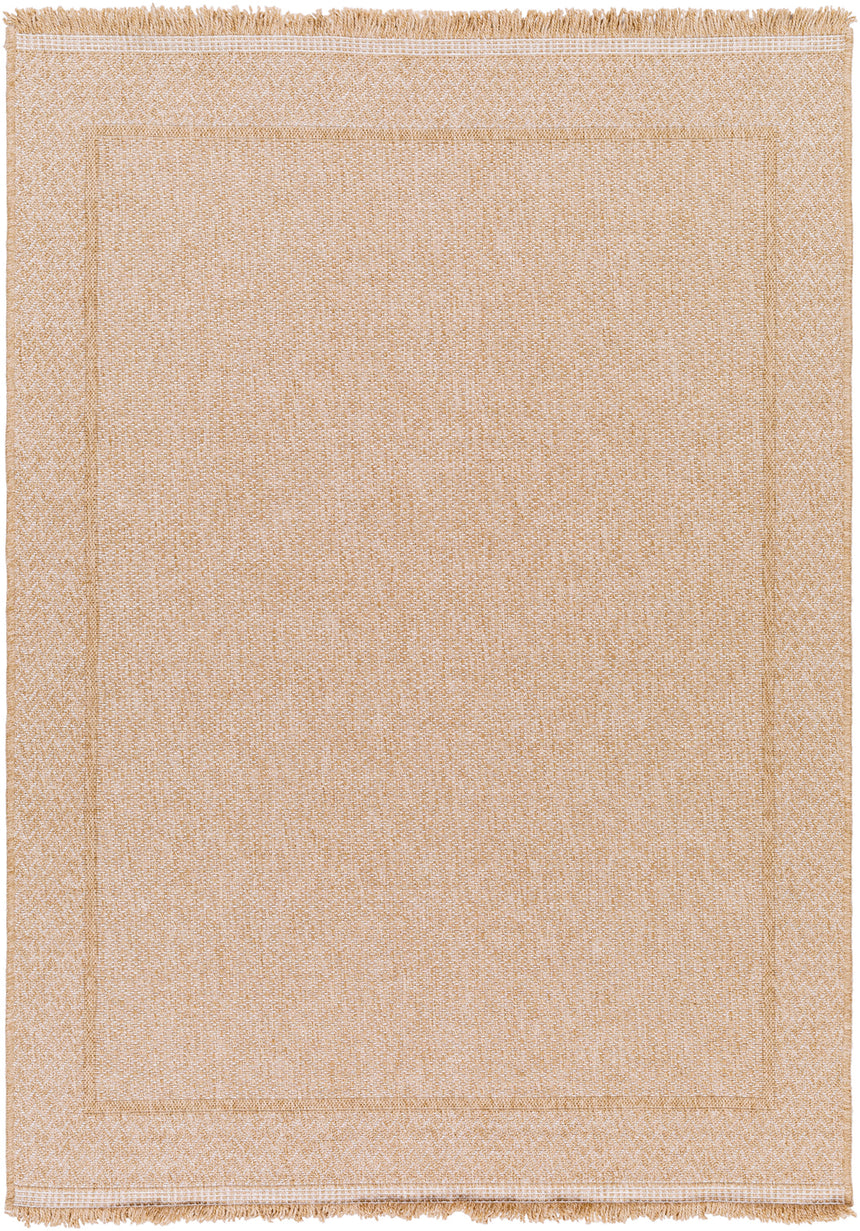 Nikki In- & Outdoor Cottage Jute-Look Beige Rug