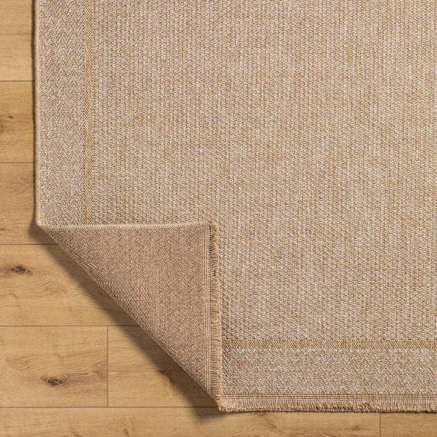 Nikki In- & Outdoor Cottage Jute-Look Beige Rug