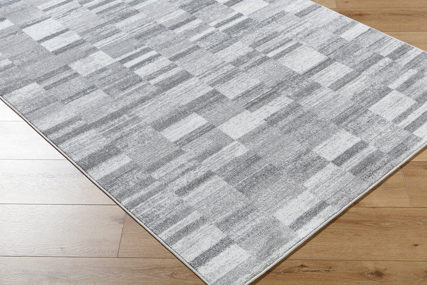 Bhaumi Scandi Modern Light Grey Rug