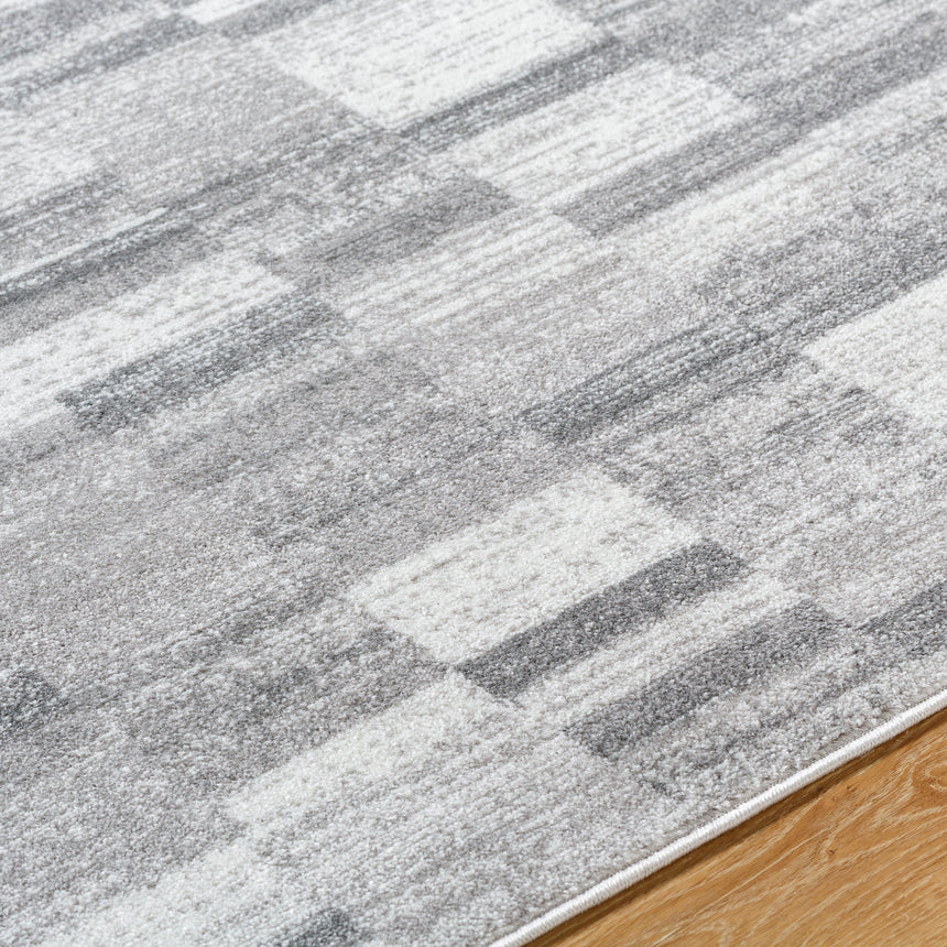 Bhaumi Scandi Modern Light Grey Rug