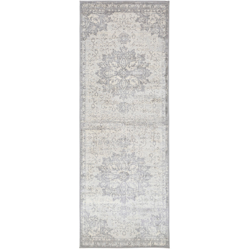 Sage Vintage Oriental Boho Medium Grey Rug