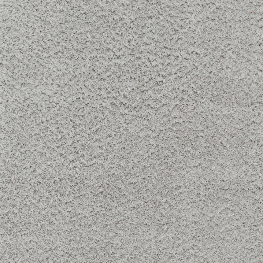 Soso Shaggy Solid Color Plush Pile Light Grey Rug