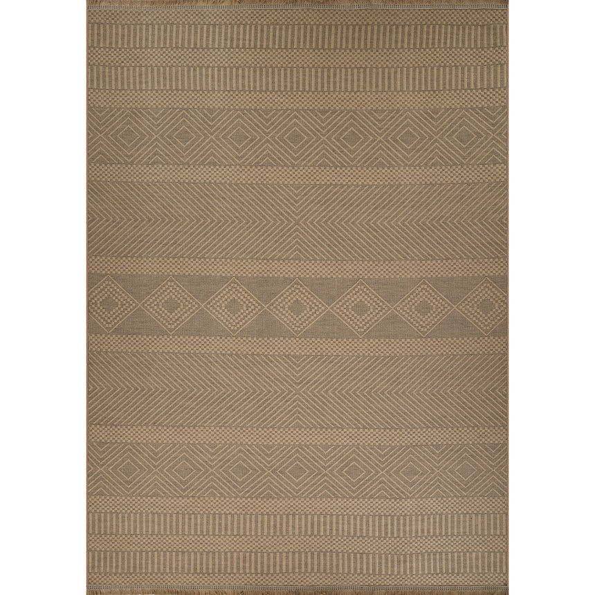Mythri Cottage Tan Machine Washable Jute Rug