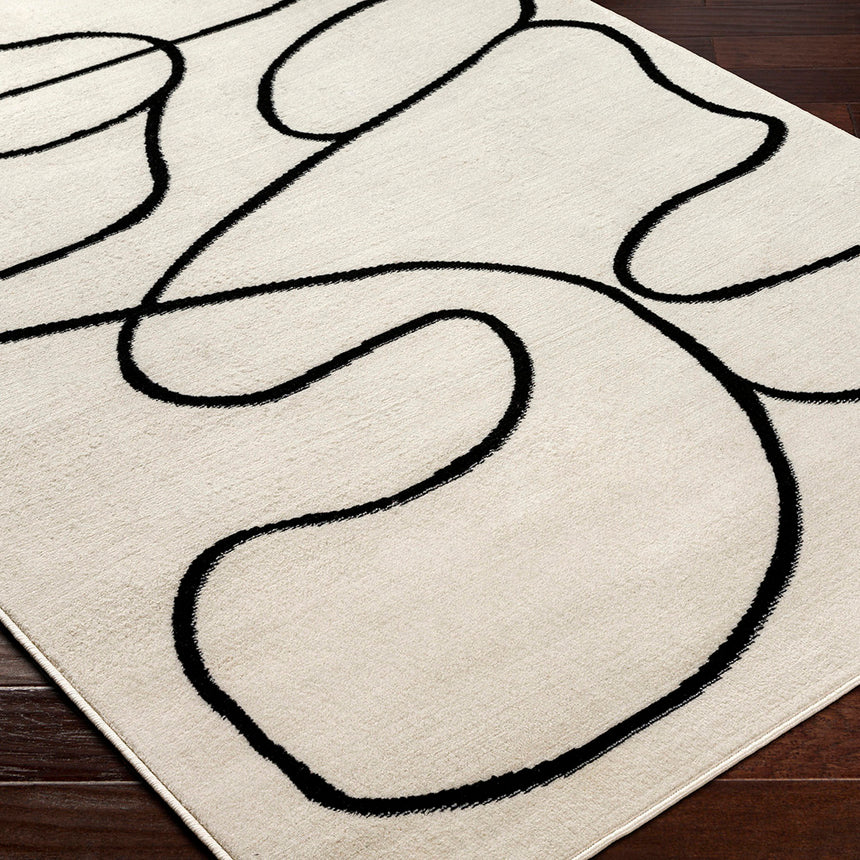 Lylou Scandi Modern Beige Rug