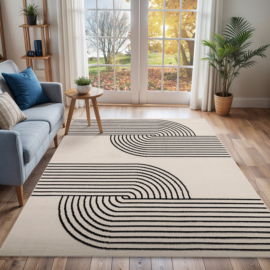 Constance Scandi Modern Beige Rug