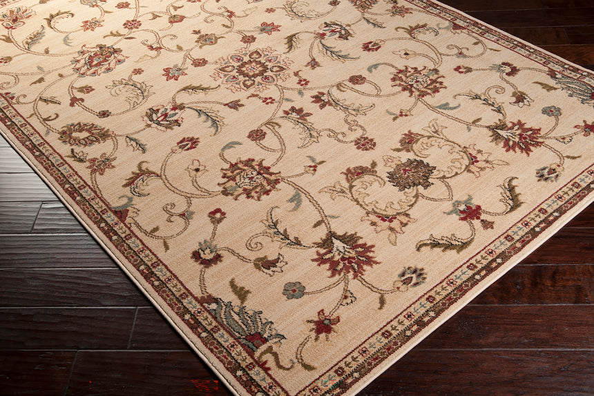 Kabani Traditional Boho Khaki Rug