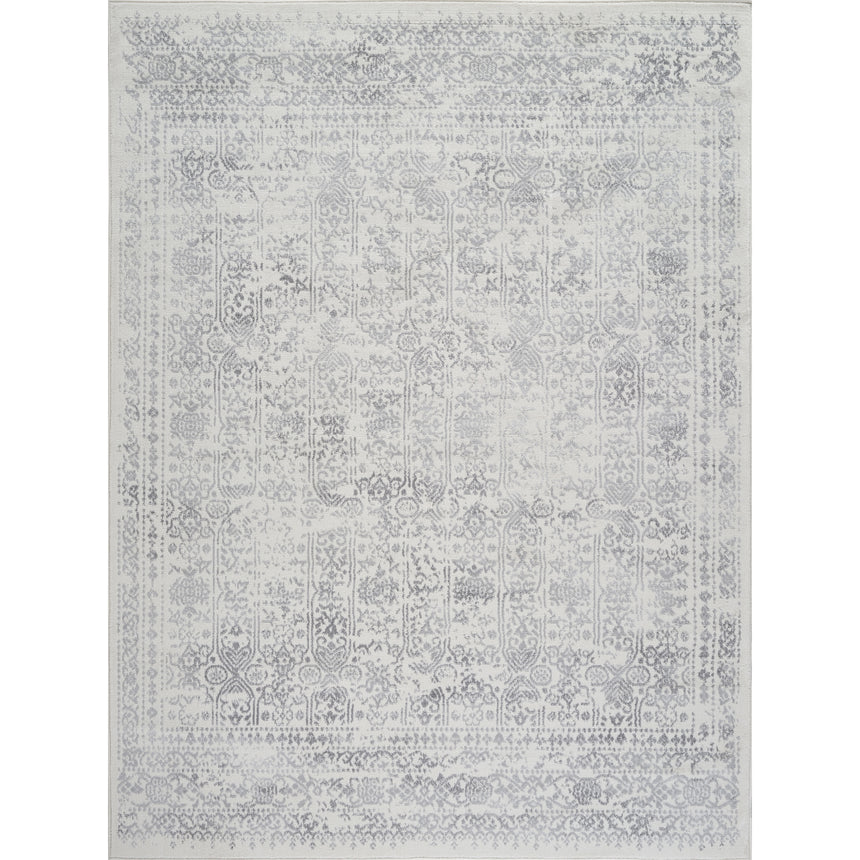 Vicky Vintage Oriental Boho Grey Rug