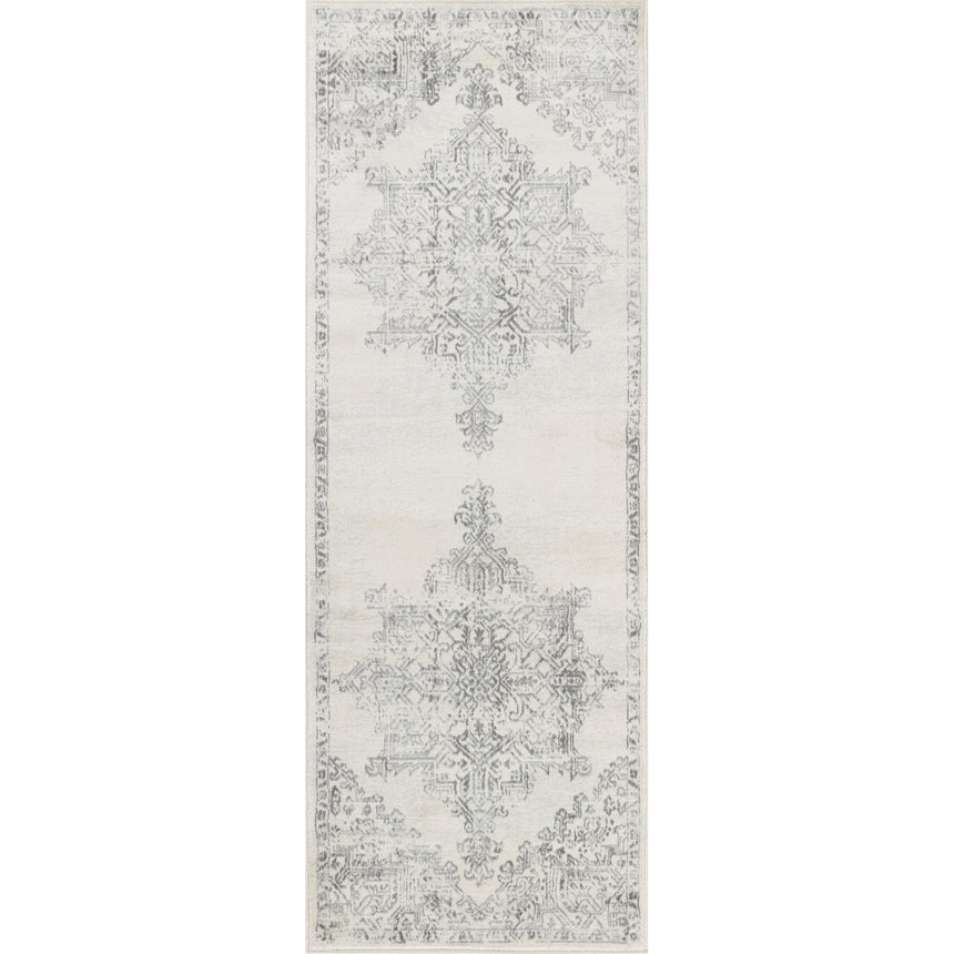 Ceren Vintage Oriental Boho Cream Rug