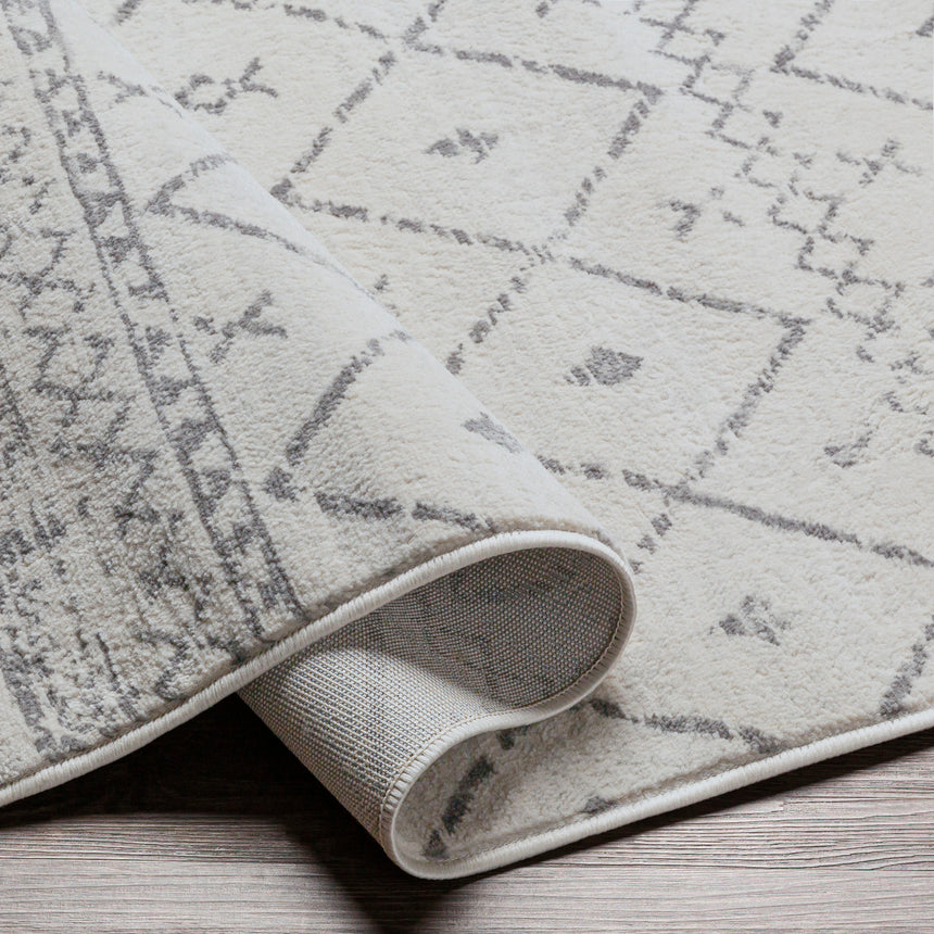 Mya Berber Global White Rug