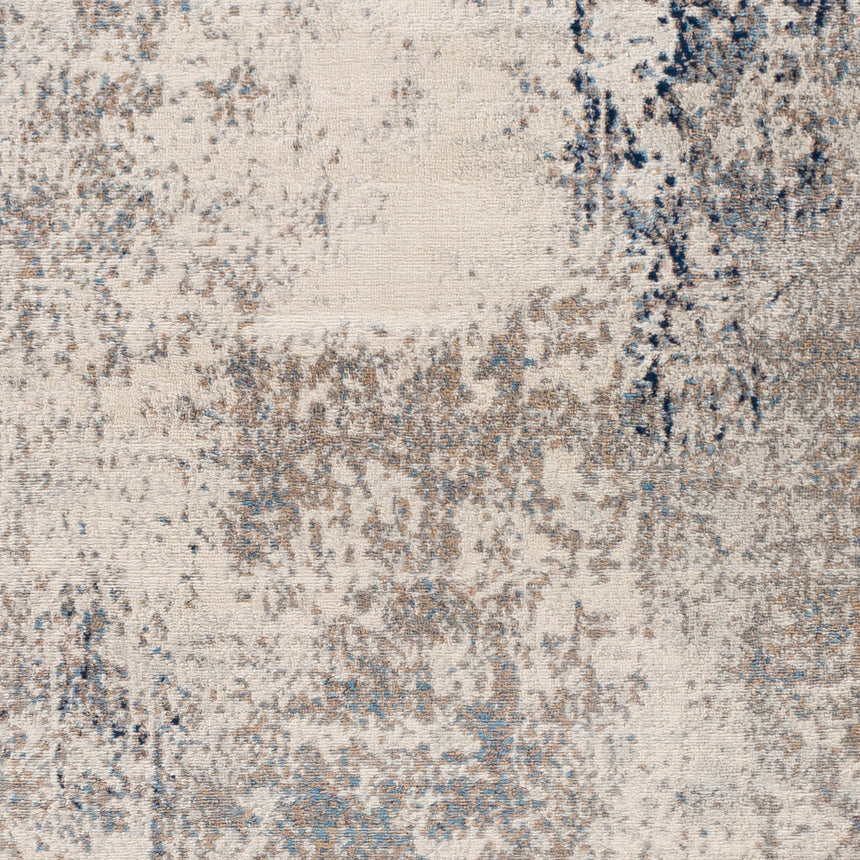 Lopika Abstract Modern Marble Grey Rug