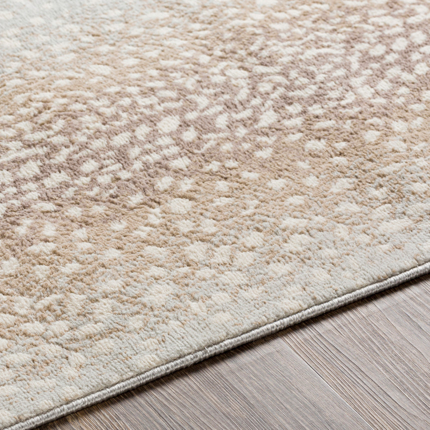 Zorina Scandi Boho Tan Polka Dot Rug - Image 3