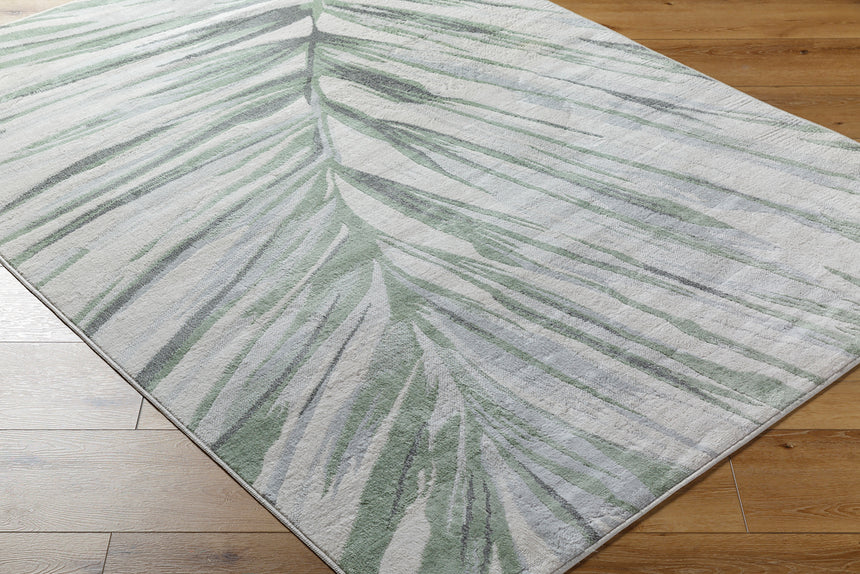 Alaya Scandi Coastal Medium Green Rug