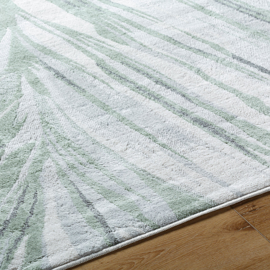 Alaya Scandi Coastal Medium Green Rug