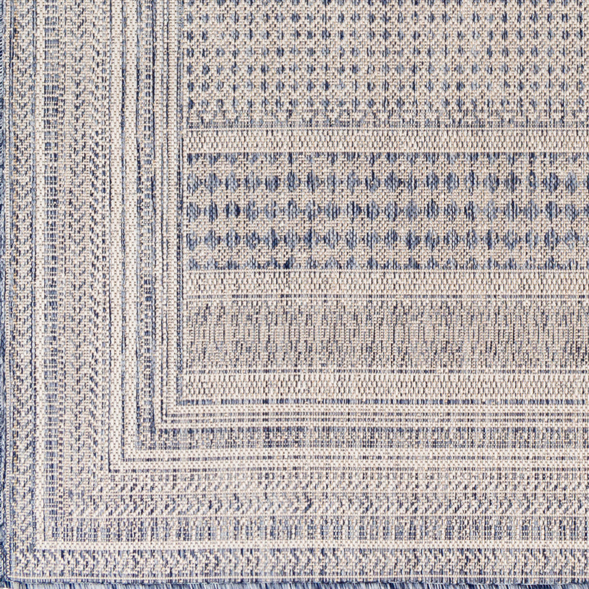 Sierra In- & Outdoor Global Dark Blue Rug