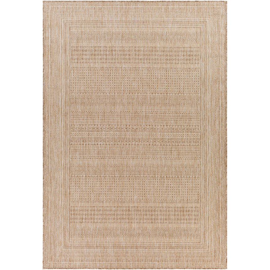 Sierra In- & Outdoor Global Jute-Look Brown Rug