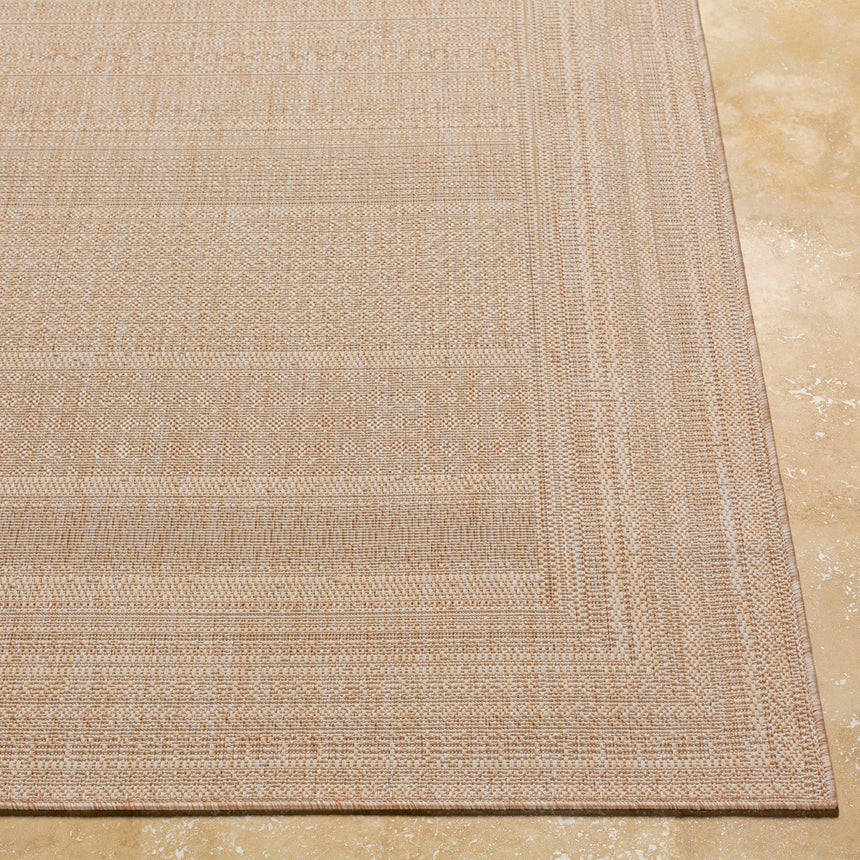 Sierra In- & Outdoor Global Jute-Look Brown Rug