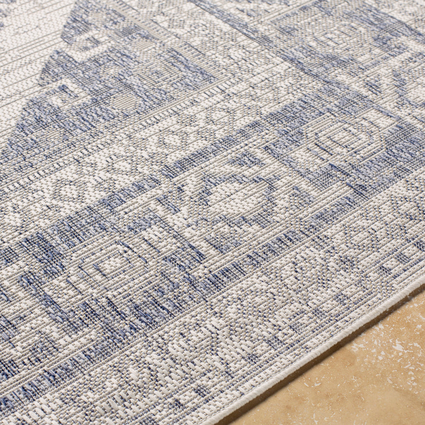 Anwara In- & Outdoor Global Navy Rug