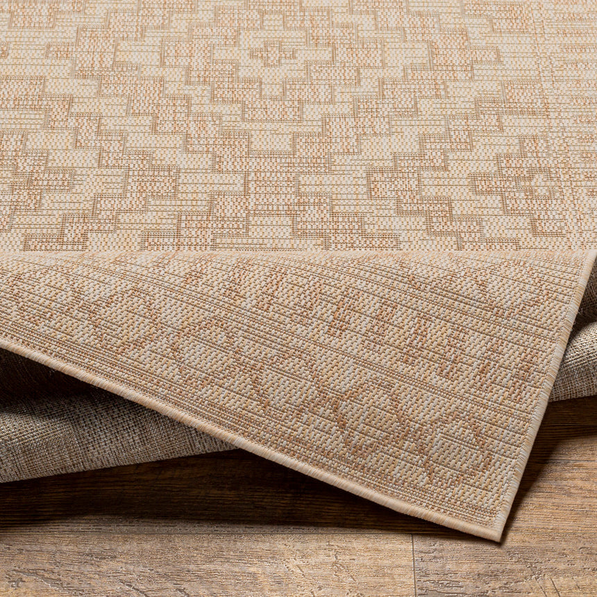 Tricia In- & Outdoor Global Jute-Look Brown Rug