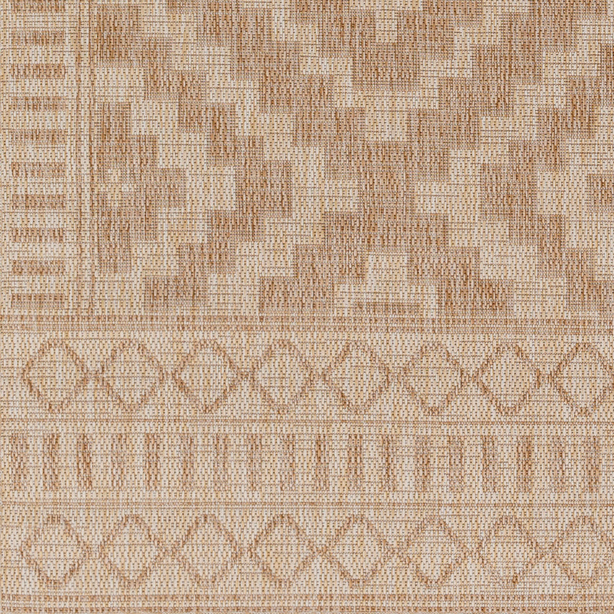 Tricia In- & Outdoor Global Jute-Look Brown Rug