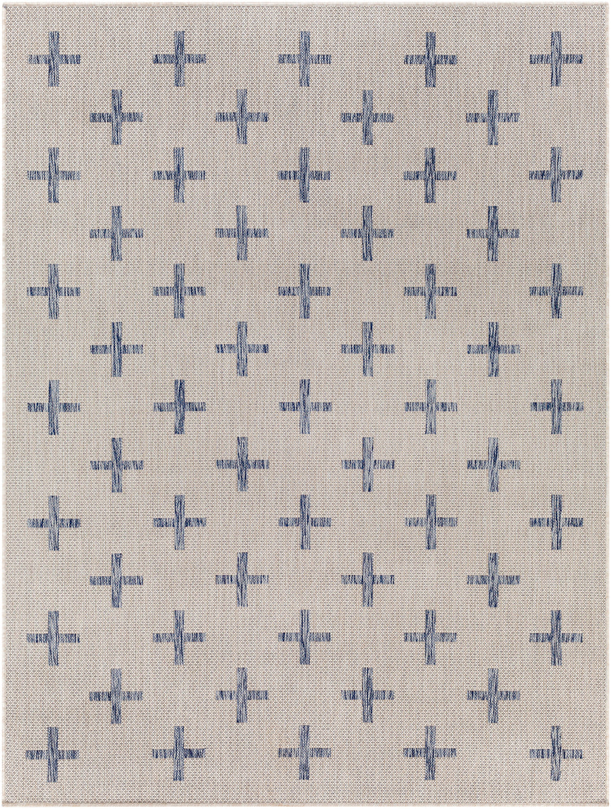 Gavina In- & Outdoor Global Dark Blue Rug