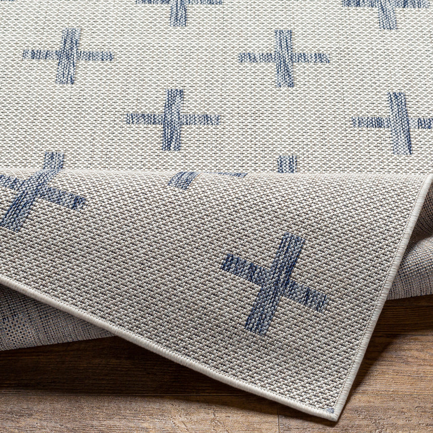 Gavina In- & Outdoor Global Dark Blue Rug