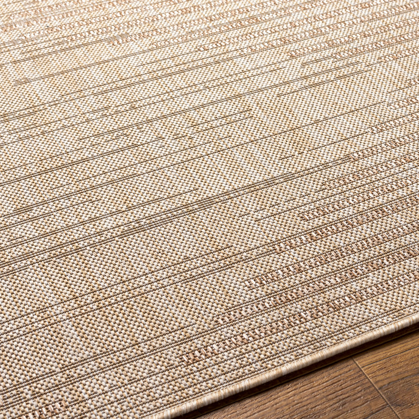 Ligaia In- & Outdoor Global Jute-Look Brown Rug