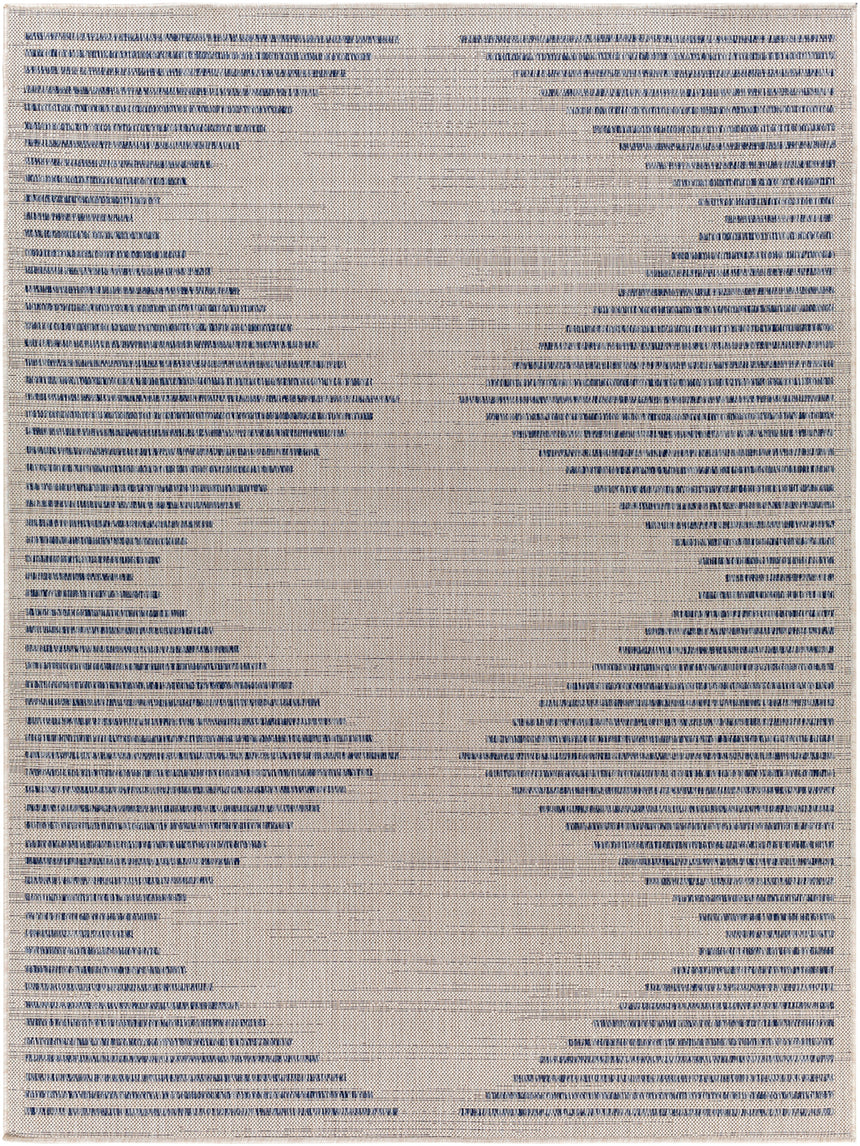 Ligaia In- & Outdoor Global Dark Blue Rug