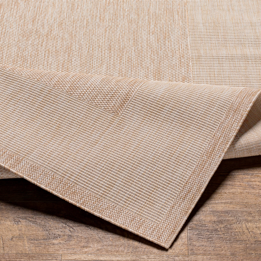 Layla In- & Outdoor Cottage Jute-Look Brown Rug