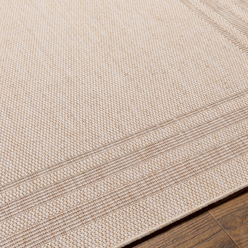 Georgia In- & Outdoor Cottage Jute-Look Beige Rug