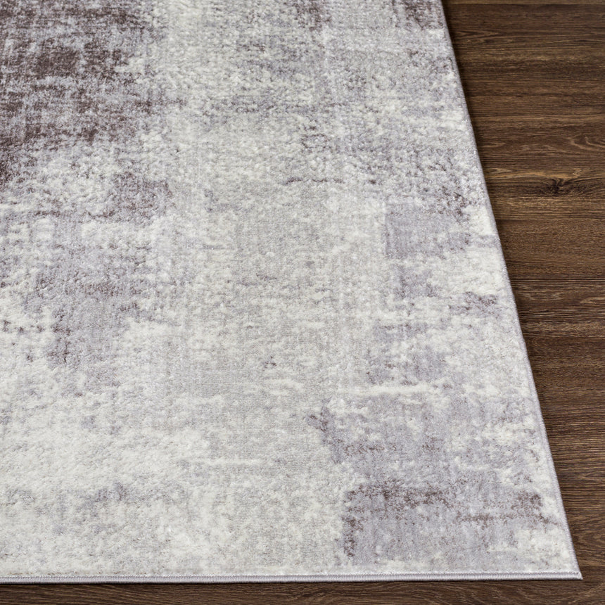 Giulia Abstract Modern Marble Cream Rug