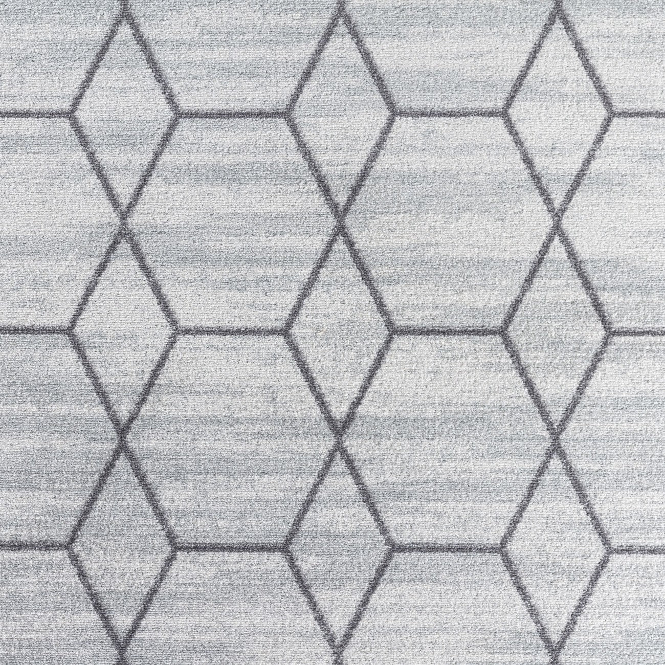 AANSHAL Scandi Geometric White Area Rug Swatch