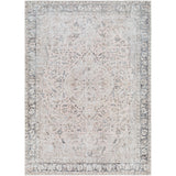 Indigo Machine Washable Traditionnal Boho Blush Rug