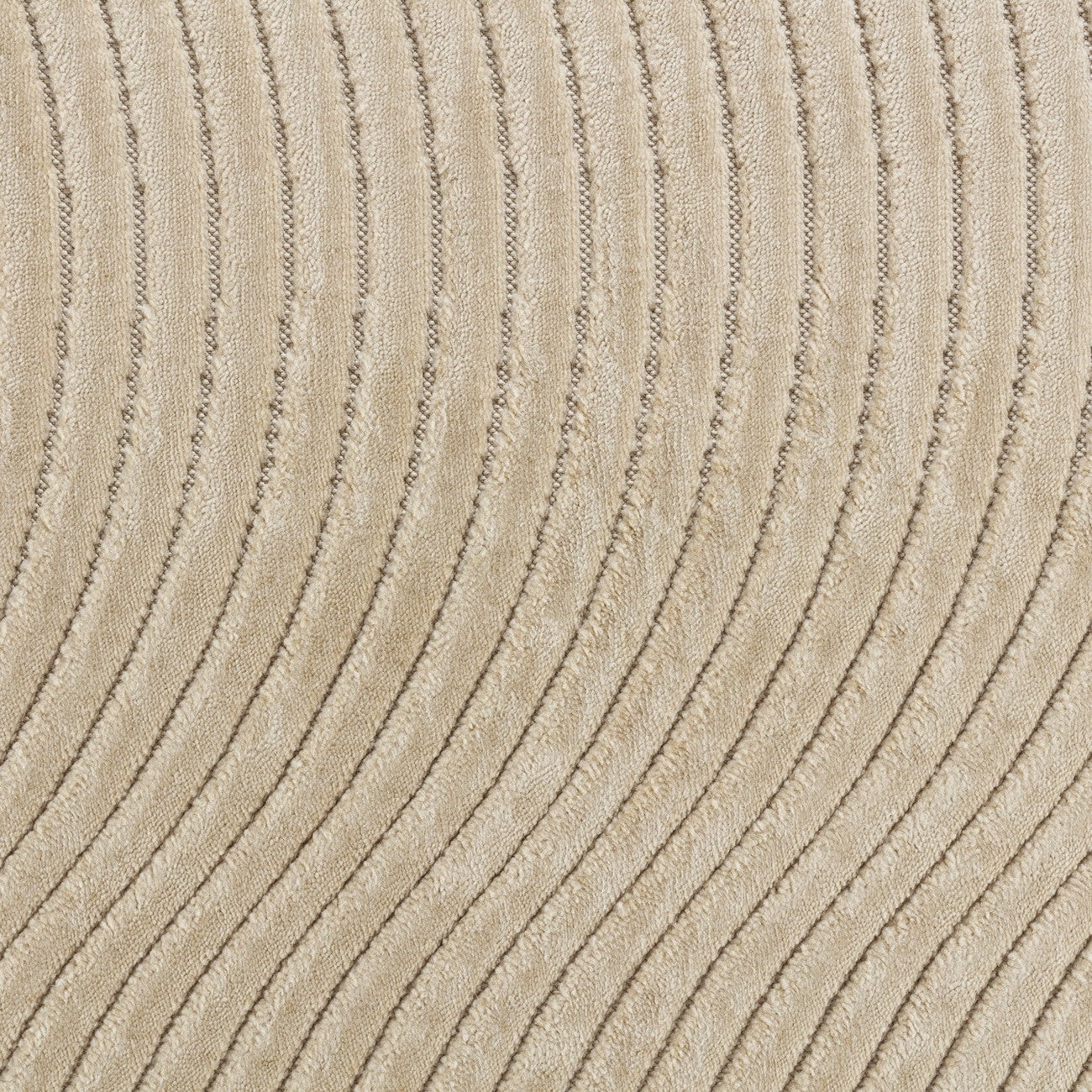 AYUMI Indoor & Outdoor Scandi Modern Beige Area Rug Swatch