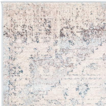 LYA Vintage Traditional Oriental Boho Ivory Area Rug Zoom