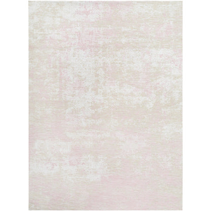 SHINO Indoor & Outdoor Coastal Light Beige Area Rug Flat