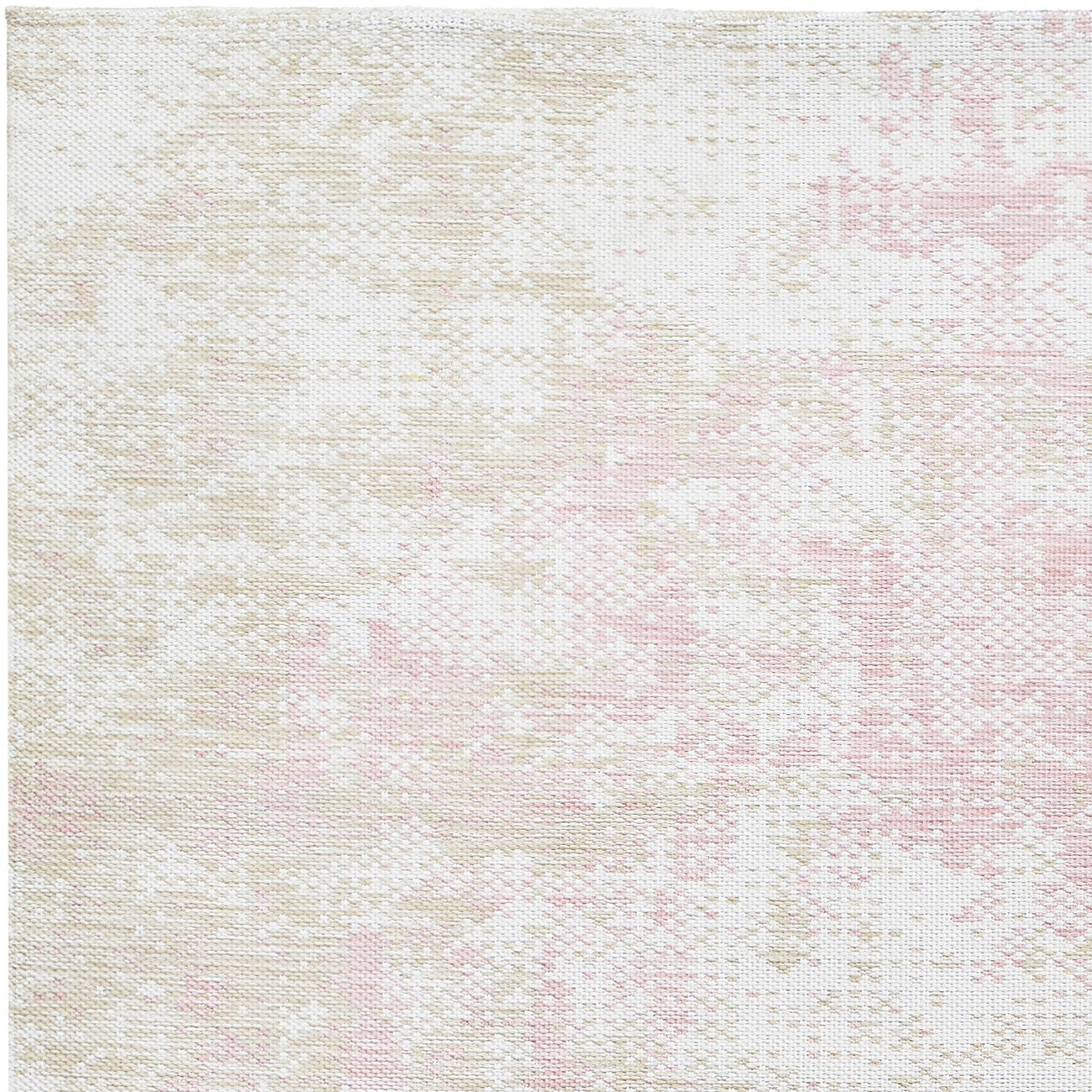 SHINO Indoor & Outdoor Coastal Light Beige Area Rug Zoom