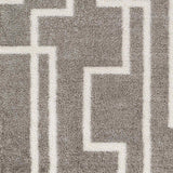 Scartlett Shaggy Modern Plush Pile Dark Grey Rug
