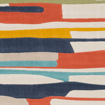 ANAIS Scandi Modern Coral Area Rug Swatch