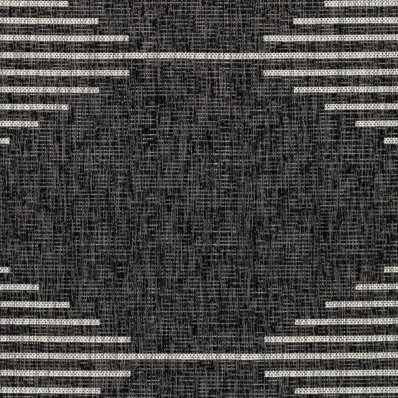 DOLLY Indoor & Outdoor Global Charcoal Area Rug Swatch