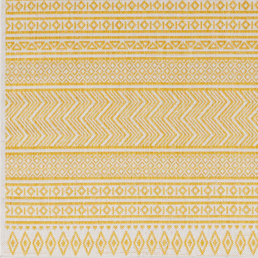 Mimi In- & Outdoor Global Saffron/Beige Rug