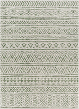 Diksha In- & Outdoor Global Moss Green Rug - Image 1