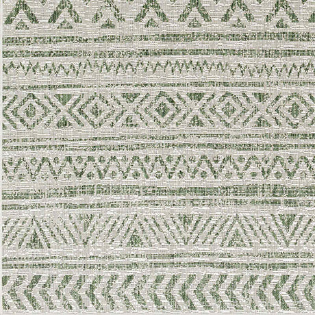 Diksha In- & Outdoor Global Moss Green Rug - Image 7