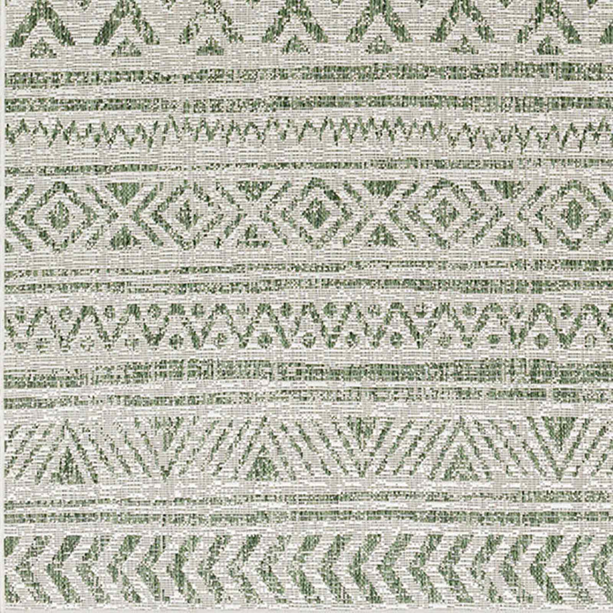 Diksha In- & Outdoor Global Moss Green Rug - Image 7