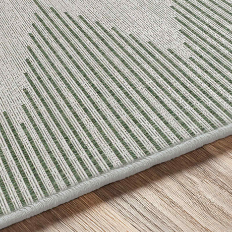 Dolly In- & Outdoor Global Moss/Grey Rug - Image 3