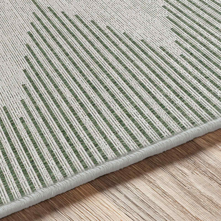 Dolly In- & Outdoor Global Moss/Grey Rug - Image 3