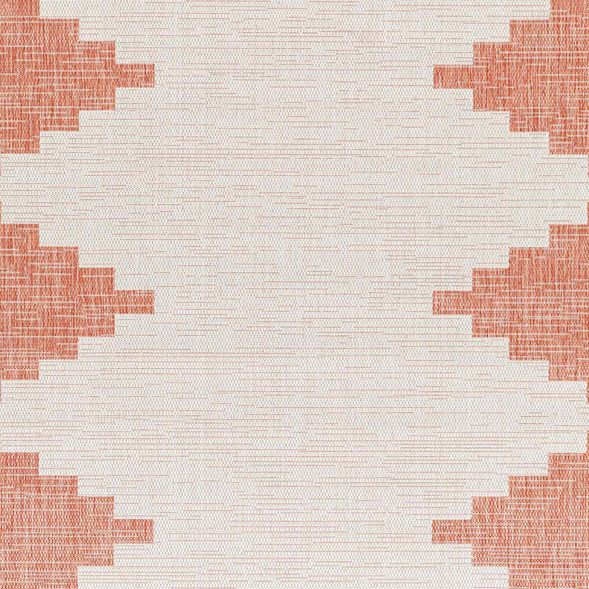 Rubal In- & Outdoor Global Coral/Grey Rug