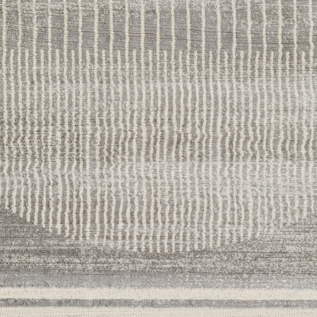 ENSO Scandi Geometric Medium Grey Area Rug Swatch