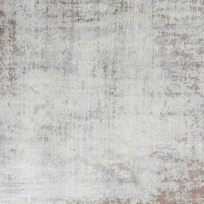 Milena Abstract Modern Marble Beige/White Rug