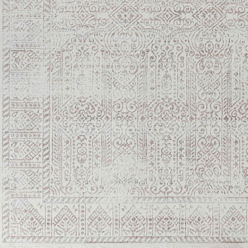 Dania Vintage Oriental Boho Tan/Grey Rug - Image 8