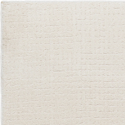AMANDINE Scandi Modern High Pile Ivory/Off-White Area Rug Zoom